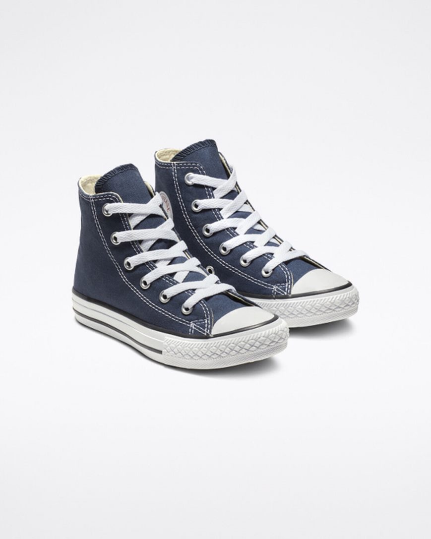 Tenisky Vysoke Converse Chuck Taylor All Star Klasické Chlapcenske Námornícka Modrá | SK OZLBW7